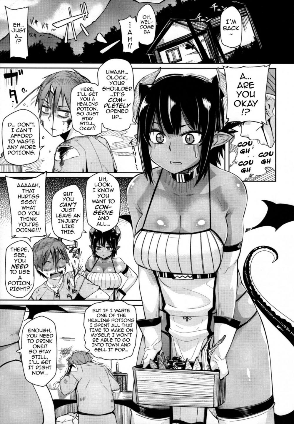 Hentai Manga Comic-Different World Girl-Read-4